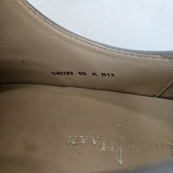 Cole Haan Alisa Oxford Grey Suede Loafers size 6 - Picture 7 of 7